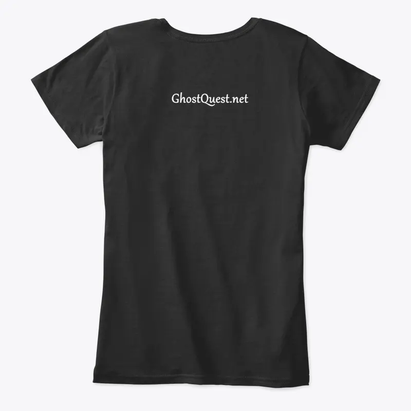 GhostQuest.net Tee Shirt (Black & White)