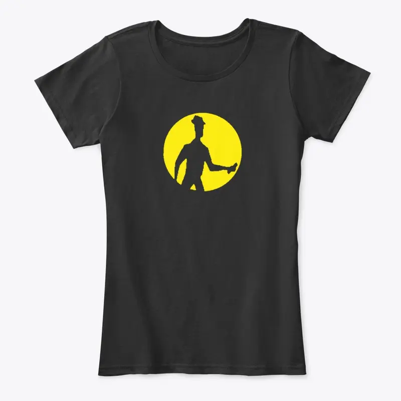 GhostQuest.net Shirt (Black & Yellow)