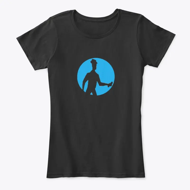 GhostQuest.net Shirt (Black & Blue)