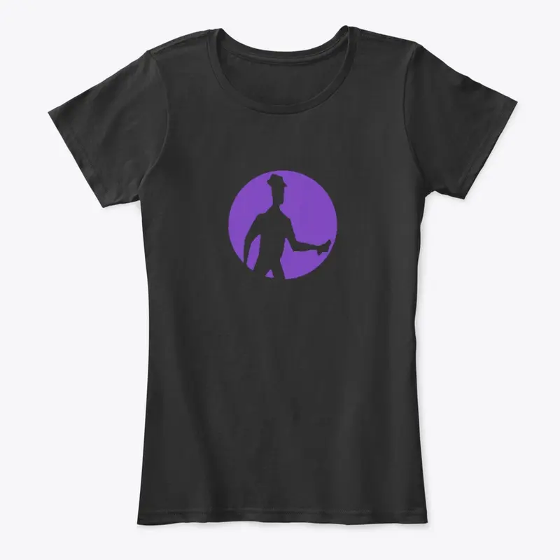 GhostQuest.net Shirt (Black & Purple)