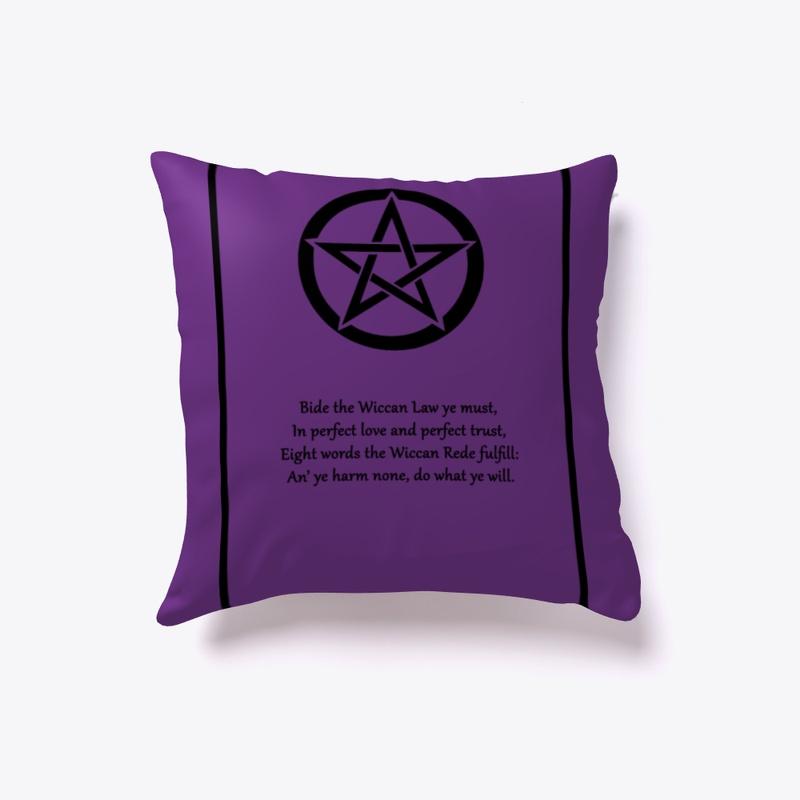 Wiccan Rede Poster (Black Font)